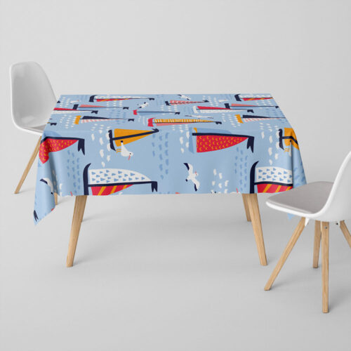 Seagull Porto Tablecloth