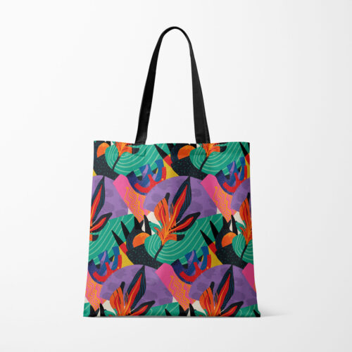 Tropical Leaves Tote Bag
